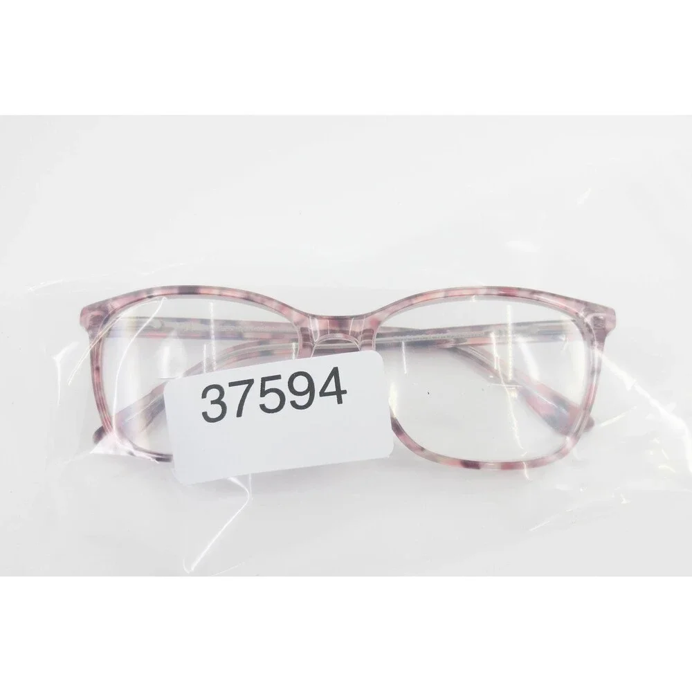 Prada VPR 10V Pink Purple Tortoise Rectangular Eyeglass Frames 54-16-140 1AB-1O1